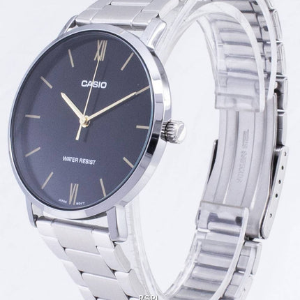 Casio Quartz MTP-VT01D-1B MTPVT01D-1B Analog mäns klockor