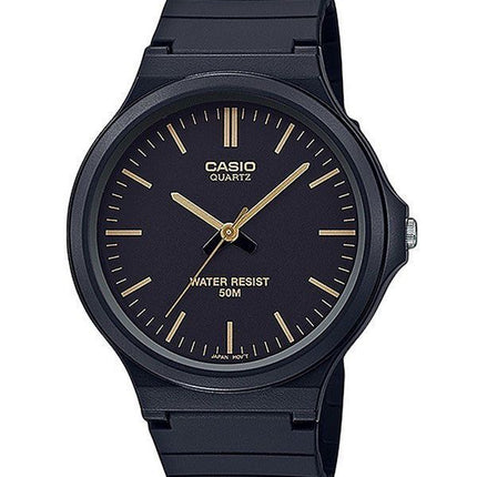 Casio Standard Analog Resin Armband Svart Urtavla Quartz MW-240-1E2V Herrklocka