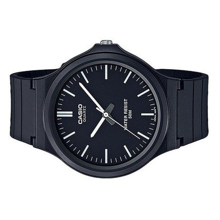 Casio Youth Analog Resin Armband Black Dial Quartz MW-240-1EV Herrklocka