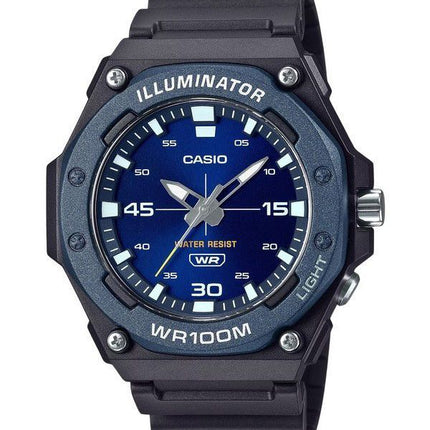 Casio Standard Analog Resin Armband Blue Dial Quartz MW-620H-2AV 100M herrklocka