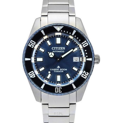 Citizen Promaster Fujitsubo Anniversary Limited Edition Super Titanium Automatic Diver&#39,s NB6026-56L 200M herrklocka