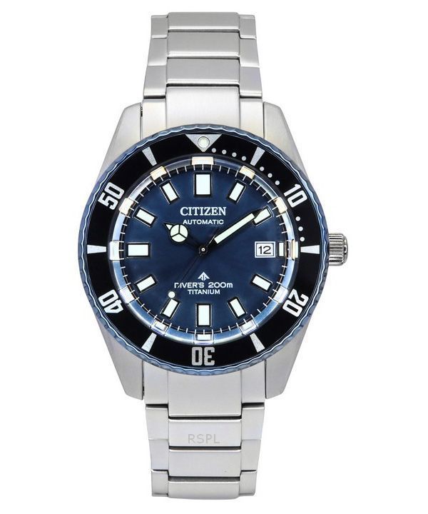 Citizen Promaster Fujitsubo Anniversary Limited Edition Super Titanium Automatic Diver&#39,s NB6026-56L 200M herrklocka