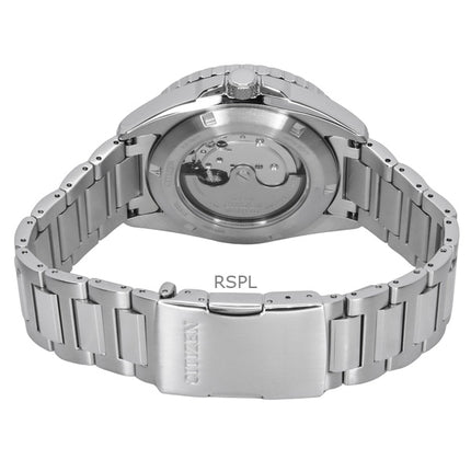 Citizen Sport Rostfritt stål Ljusblå Urtavla Automatisk NH7530-52L 100M herrklocka