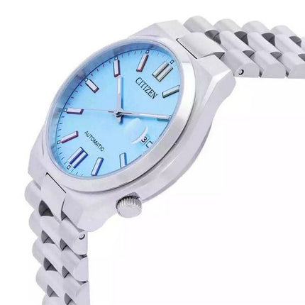 Citizen Tsuyosa rostfritt stål blå urtavla automatisk NJ0151-53L herrklocka