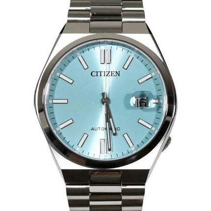 Reloj para hombre Citizen Tsuyosa de acero inoxidable con esfera azul hielo automÃ¡tico NJ0151-88M 100M