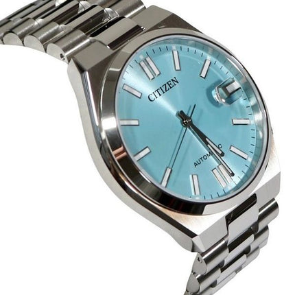 Reloj para hombre Citizen Tsuyosa de acero inoxidable con esfera azul hielo automÃ¡tico NJ0151-88M 100M