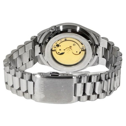 Reloj para hombre Citizen Tsuyosa de acero inoxidable con esfera azul hielo automÃ¡tico NJ0151-88M 100M