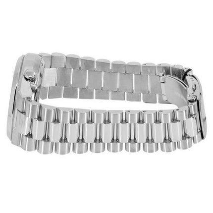 Citizen Tsuyosa rostfritt stål Beige urtavla automatisk NJ0151-88W herrklocka