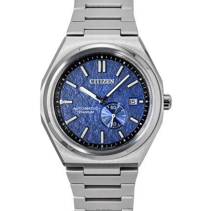 Citizen Zenshin Super Titanium Blue Dial Automatic NJ0180-80L 100M Herrklocka