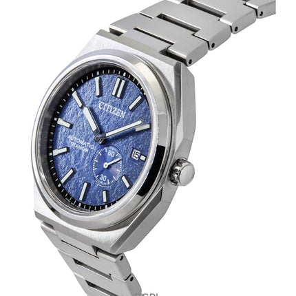Citizen Zenshin Super Titanium Blue Dial Automatic NJ0180-80L 100M Herrklocka