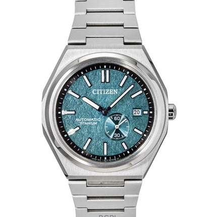 Citizen Zenshin Super Titanium Green Dial Automatic NJ0180-80X 100M Herrklocka