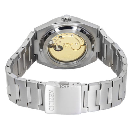 Citizen Zenshin Super Titanium Green Dial Automatic NJ0180-80X 100M Herrklocka