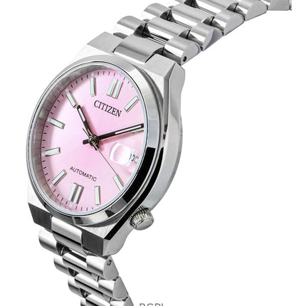 Citizen Tsuyosa rostfritt stål med rosa urtavla automatisk NJ0200-50Z damklocka