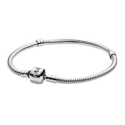 Pandora Moments Snake Chain Armband 590702HV-17 för kvinnor