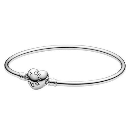 Pandora Moments Hjärtlås Armband Armband 596268-17 För kvinnor