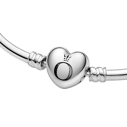 Pandora Moments Hjärtlås Armband Armband 596268-17 För kvinnor