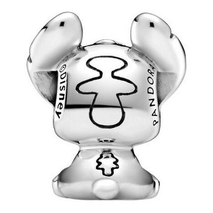 Pandora Disney Lilo And Stitch Silverberlock med svart och lila emalj 798844C01 för kvinnor