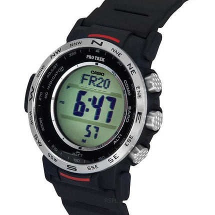Casio Pro Trek Climber Line Digital Bio Based Resin Strap Tough Solar PRW-35-1A 100M herrklocka