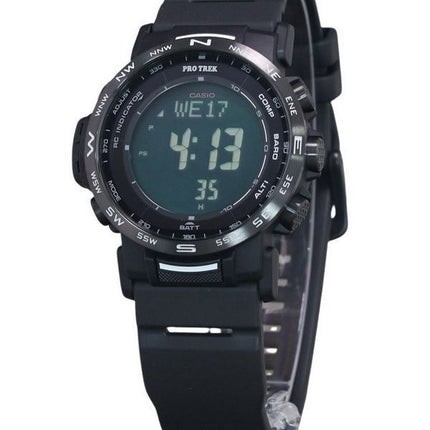 Casio Pro Trek Climber Digital Bio-Based Resin Strap Tough Solar PRW-35Y-1B 100M herrklocka