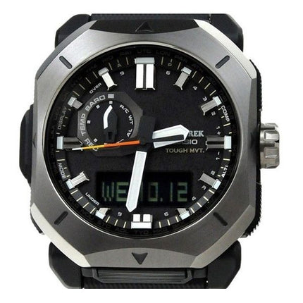 Casio ProTrek Analog Digital Svart Bio Based Resin Grey Dial Tough Solar PRW-6900Y-1 100M herrklocka