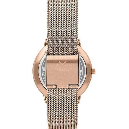 Morellato 1930 Just Time Rose Gold Silver Urtavla Quartz R0153161504 Damklocka med gratis armband