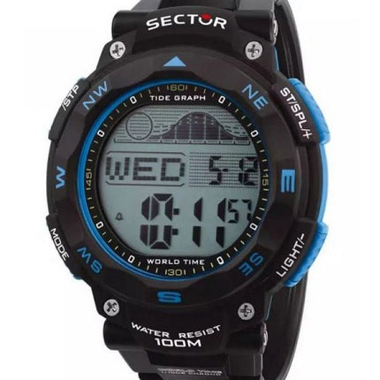 Sector EX-35 Digital Black Dial Quartz R3251534002 100M herrklocka