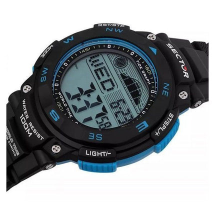 Sector EX-35 Digital Black Dial Quartz R3251534002 100M herrklocka