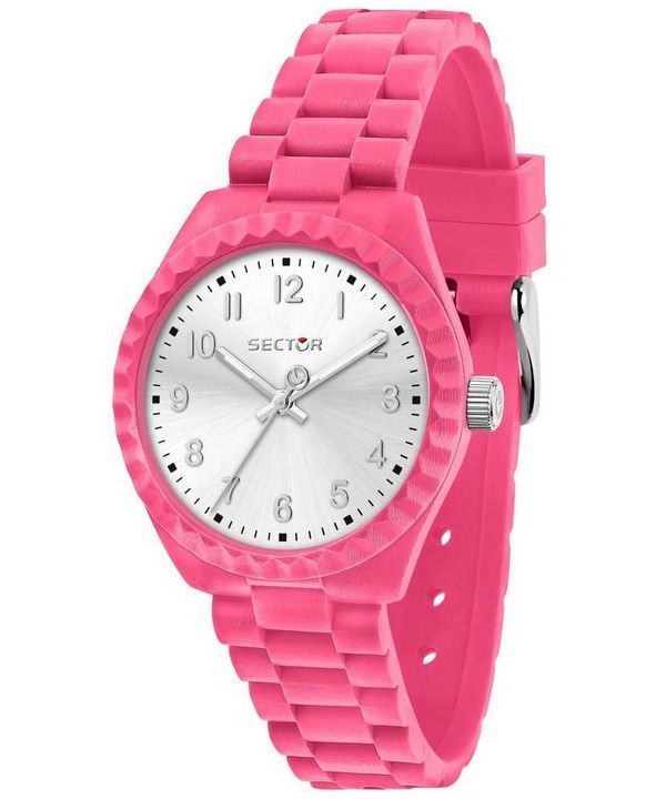 Sector Diver Just Time Plastband Silver Urtavla Quartz R3251549503 Damklocka