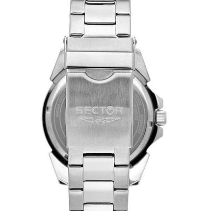 Sector 450 Datum och tid Rostfritt stål Blå Urtavla Quartz R3253276010 100M herrklocka