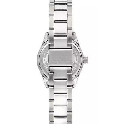 Sektor 270 Just Time Crystal Accenter Rostfritt stål Rose Gold Urtavla Quartz R3253578506 Damklocka