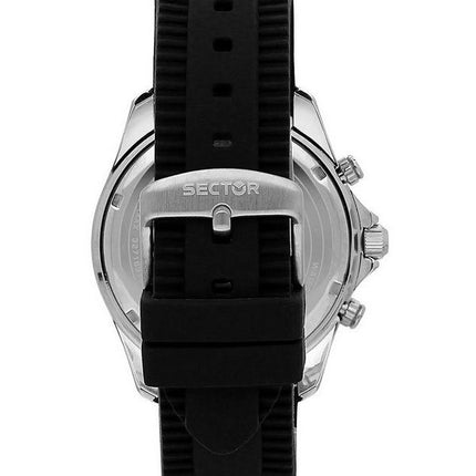 Sector 650 Chronograph Silikonrem Black Dial Quartz R3271631002 100M herrklocka