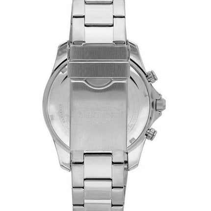 Sector 650 Chronograph Rostfritt stål Black Dial Quartz Diver&#39,s R3273631001 200M herrklocka