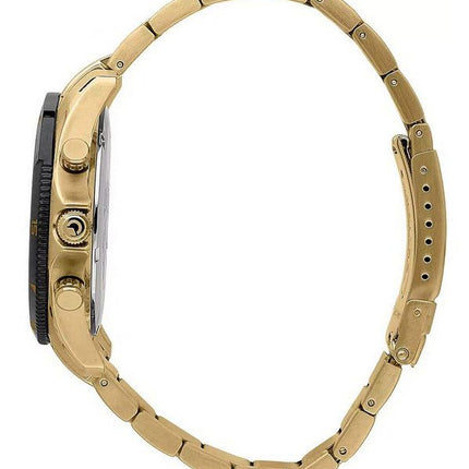 Sector 650 Chronograph Gold Tone Rostfritt Stål Svart Urtavla Quartz R3273631002 100M herrklocka