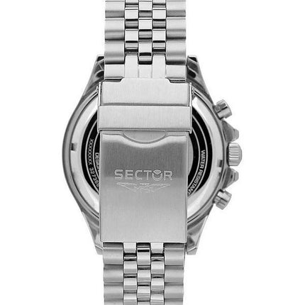 Sector 230 Chronograph Rostfritt stål Svart Urtavla Quartz R3273661033 100M herrklocka