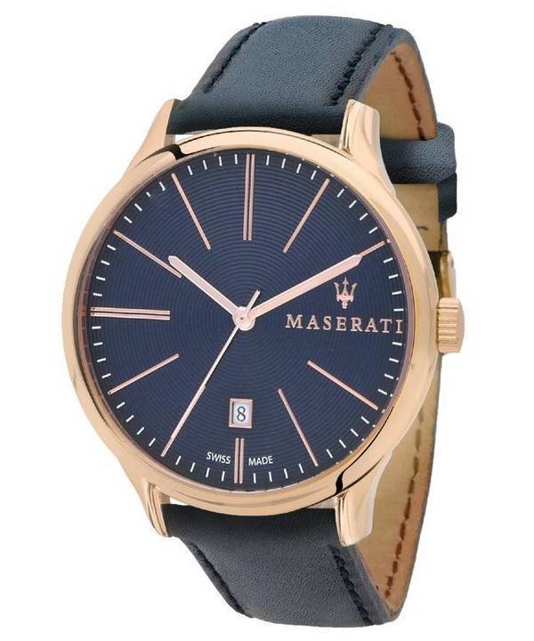 Maserati Attrazone Blue Dial Quartz R8851126001 Herrklocka