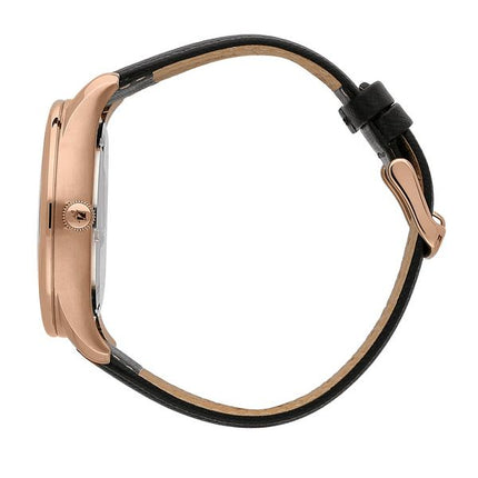 Maserati Tradizione Black Matt Urtavla Läder Quartz R8851146001 100M herrklocka