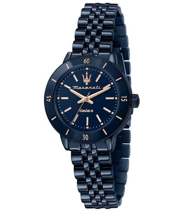 Maserati rostfritt stål Blue Dial Solar R8853149501 Damklocka