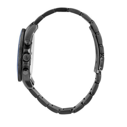 Maserati Competizione Chronograph rostfritt stål Blue Dial Quartz R8873600005 100M herrklocka