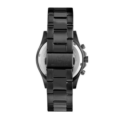 Maserati Competizione Chronograph rostfritt stål Blue Dial Quartz R8873600005 100M herrklocka