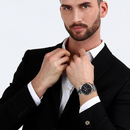 Maserati Epoca Limited Edition Chronograph Rostfritt stål Black Dial Quartz R8873618029 100M herrklocka