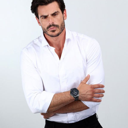 Maserati Successo Limited Edition Chronograph Rostfritt stål Blue Dial Solar R8873645006 Herrklocka