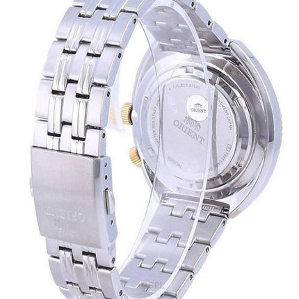 Orient World Map Revival rostfritt stÃ¥l automatisk dykare RA-AA0E01S19B 200M Herrklocka