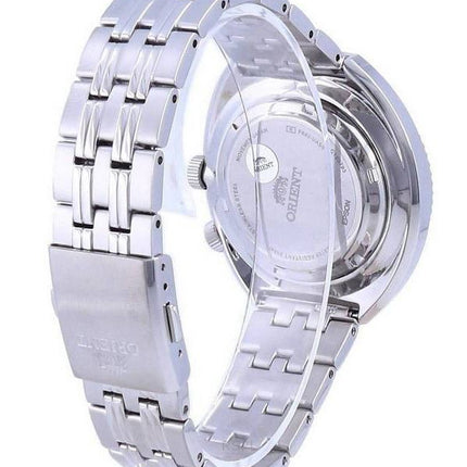 Orient World Map Revival Rostfritt stål Automatisk dykare RA-AA0E02E19B RA-AA0E02E39B 200M herrklocka