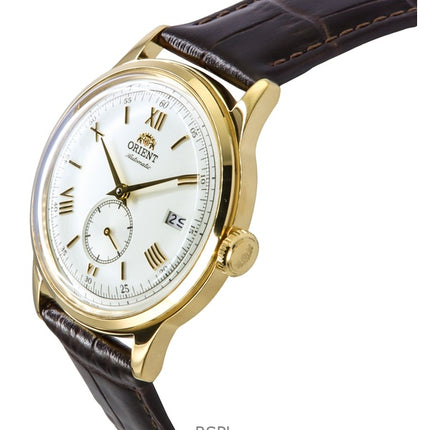 Orient Bambino Version 2 Small Seconds Läderrem Silver Dial Automatisk RA-AP0106S herrklocka