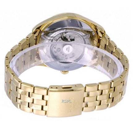 Orient Contemporary Flerårskalender Guldtonsurtavla Automatisk RA-BA0001G10B herrklocka