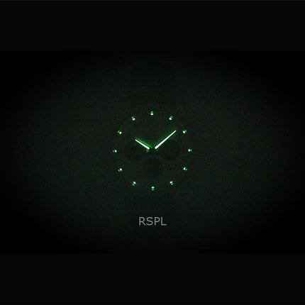 Orient Contemporary Chronograph Läderarmband Vit Urtavla Quartz RA-TX0306S Herrklocka