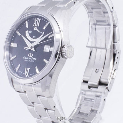 Orient stjärna automatisk RE-AU0004B00B Power Reserve Japan gjorde mäns klockor