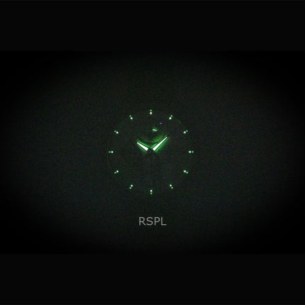 Orient Star samtida läderarmband med öppet hjärta och champagnefärgad urtavla, automatisk RE-AV0B10G 100M herrklocka