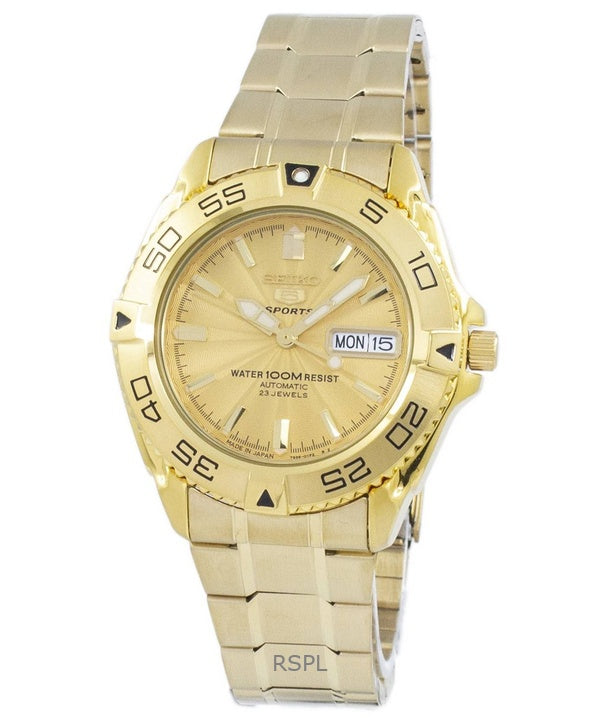 Renoverad Seiko 5 Sports automatisk Japantillverkad SNZB26J1 herrklocka