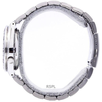 Renoverad Seiko 5 svart urtavla automatisk 21 juveler SNKE01J1 herrklocka